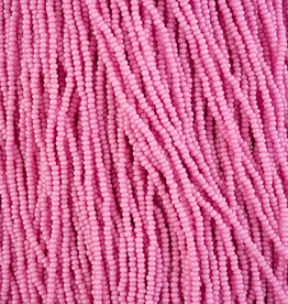 Seed Beads 11/0 Bubble Gum Pink Chalk Dyed Solgel Strung43237