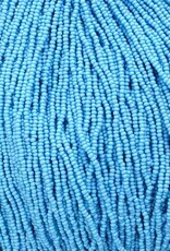 Preciosa Czech Seed Bead Seed Beads 11/0 Turquoise Blue Opaque 34905