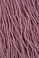 Seed Beads 11/0 Plum Chalk Dyed Solgel Strung 43240