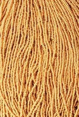 Preciosa Czech Seed Bead Seed Beads 11/0 Metallic Gold 35024