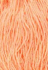 Czech Seed Beads Seed Beads 11/0 Pearl Peach AB SOLGEL Strung 40014