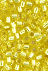 Miyuki Delica Seed Beads Delica Program 11/0 RD Yellow Silver Lined 0145V