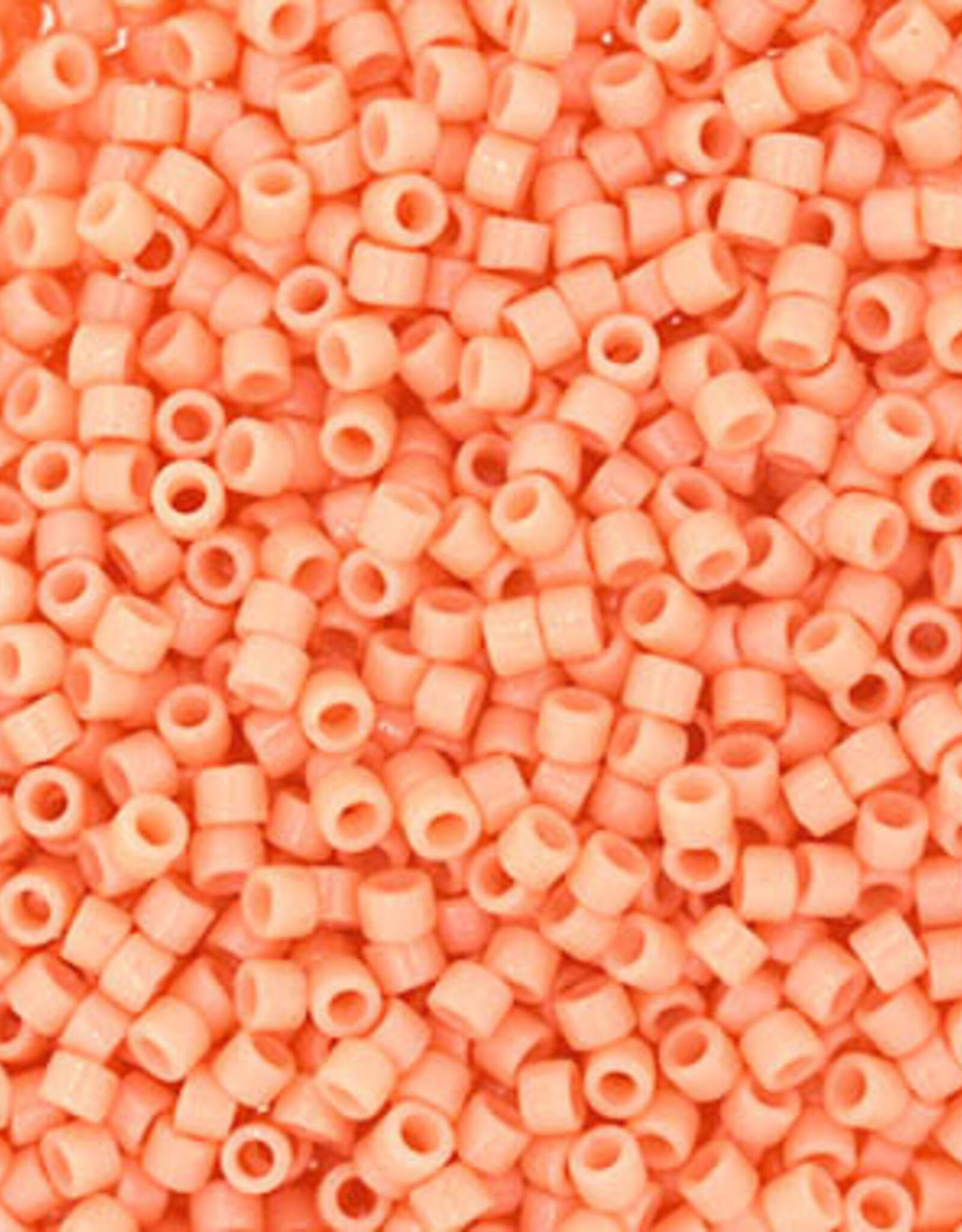Miyuki Delica Seed Beads Delica Program 11/0 Rd Duracoat Opaque Dyed Peach 2111V