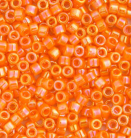 Miyuki Delica Seed Beads Delica 11/0 RD Program Orange Mandarin Opaque AB 1573V
