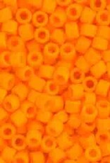 Miyuki Delica Seed Beads Delica 11/0 RD Program Orange Mandarin Opaque Matte