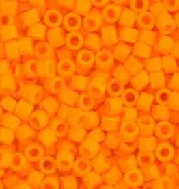 Miyuki Delica Seed Beads Delica 11/0 RD Program Orange Mandarin Opaque Matte