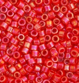 Miyuki Delica Seed Beads Delica Program 11/0 Rd Red Coral Opaque AB 0159V