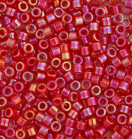 Miyuki Delica Seed Beads Delica 11/0 RD Program Red Opaque AB 0162V