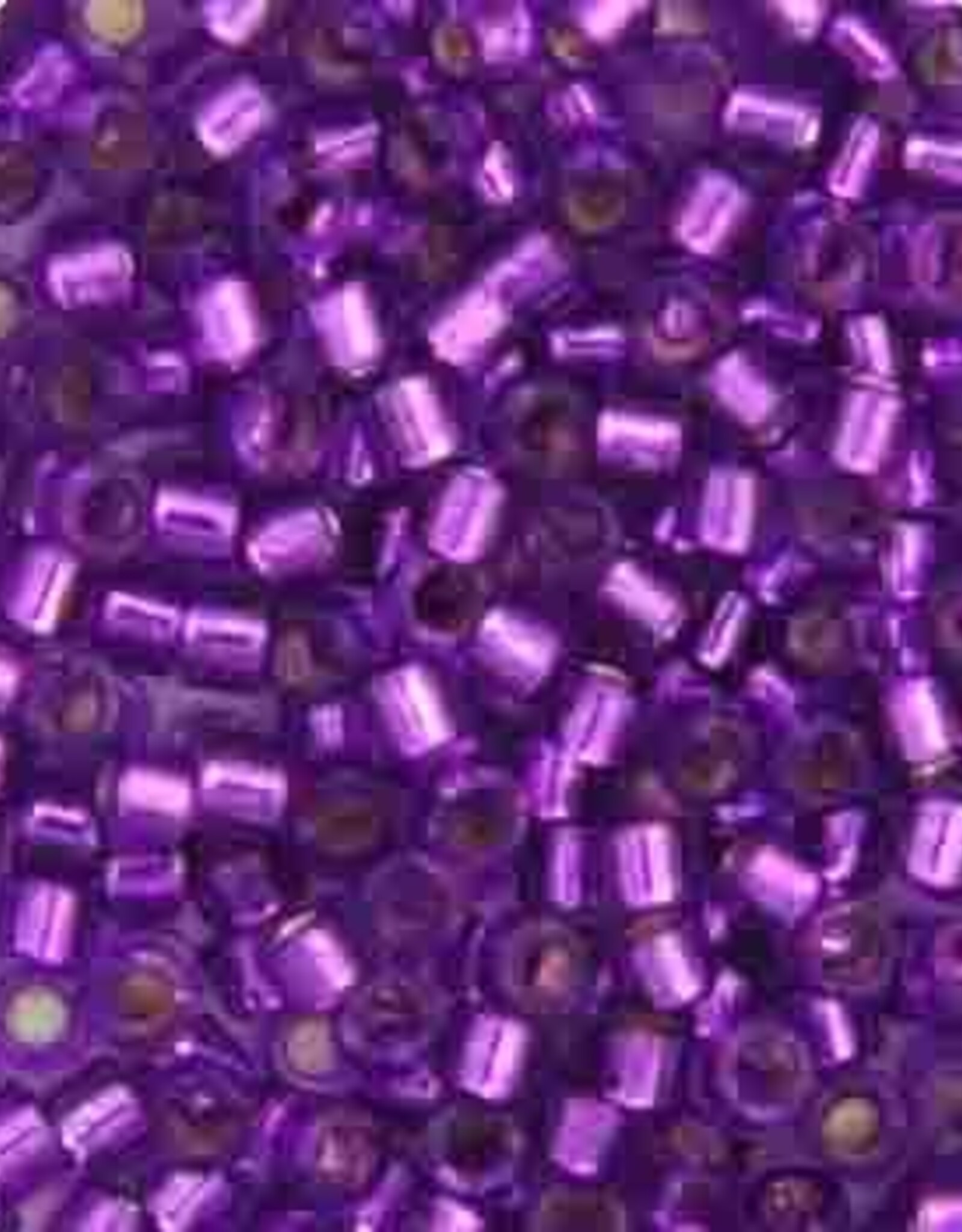 Miyuki Delica Seed Beads Delica Program 11/0 RD Magenta Silver Lined-Dyed 1345V