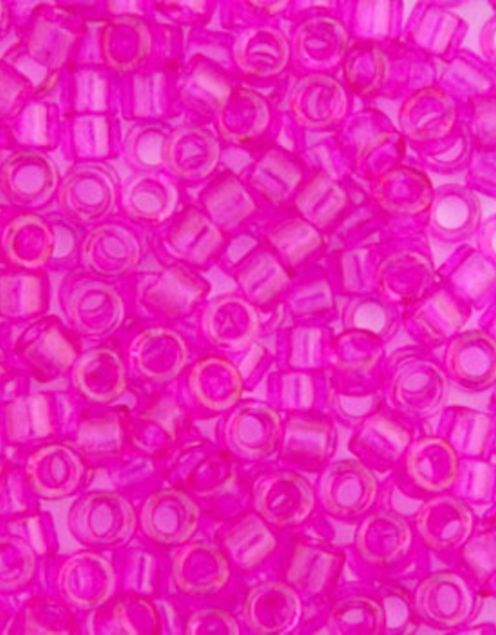 Miyuki Delica Seed Beads Delica 11/0 RD Program Fuchsia Transparent Dyed
