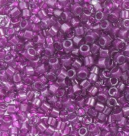 Miyuki Delica Seed Beads Delica Program 11/0 Rd Pale Blue Magenta Lined-Dyed 0281V