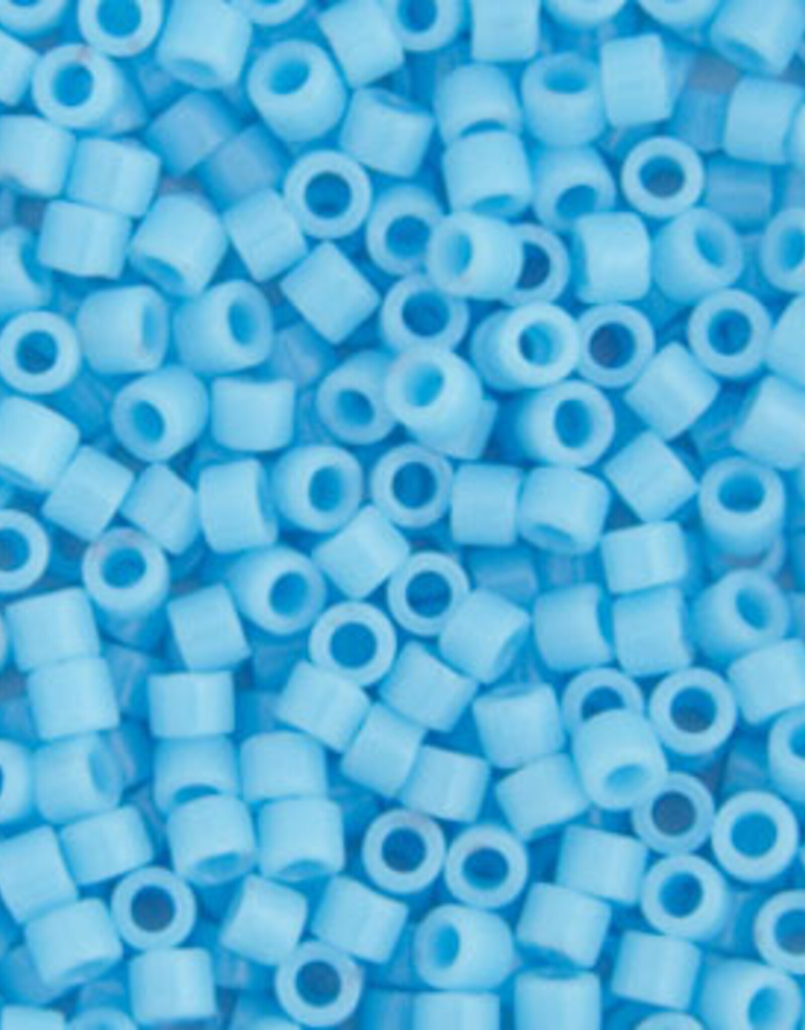 Miyuki Delica Seed Beads Delica Program 11/0 Rd Light Blue Opaque 0725V