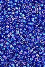 Miyuki Delica Seed Beads Delica 11/0  Program RD Cobalt Blue AB 0178V