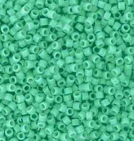 Miyuki Delica Seed Beads Delica Program 11/0 Rd Duracoat Opaque Dyed Turquoise Green 2125V