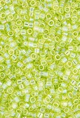 Miyuki Delica Seed Beads Delica Program 11/0 RD Chartreuse Transparent AB 0174V