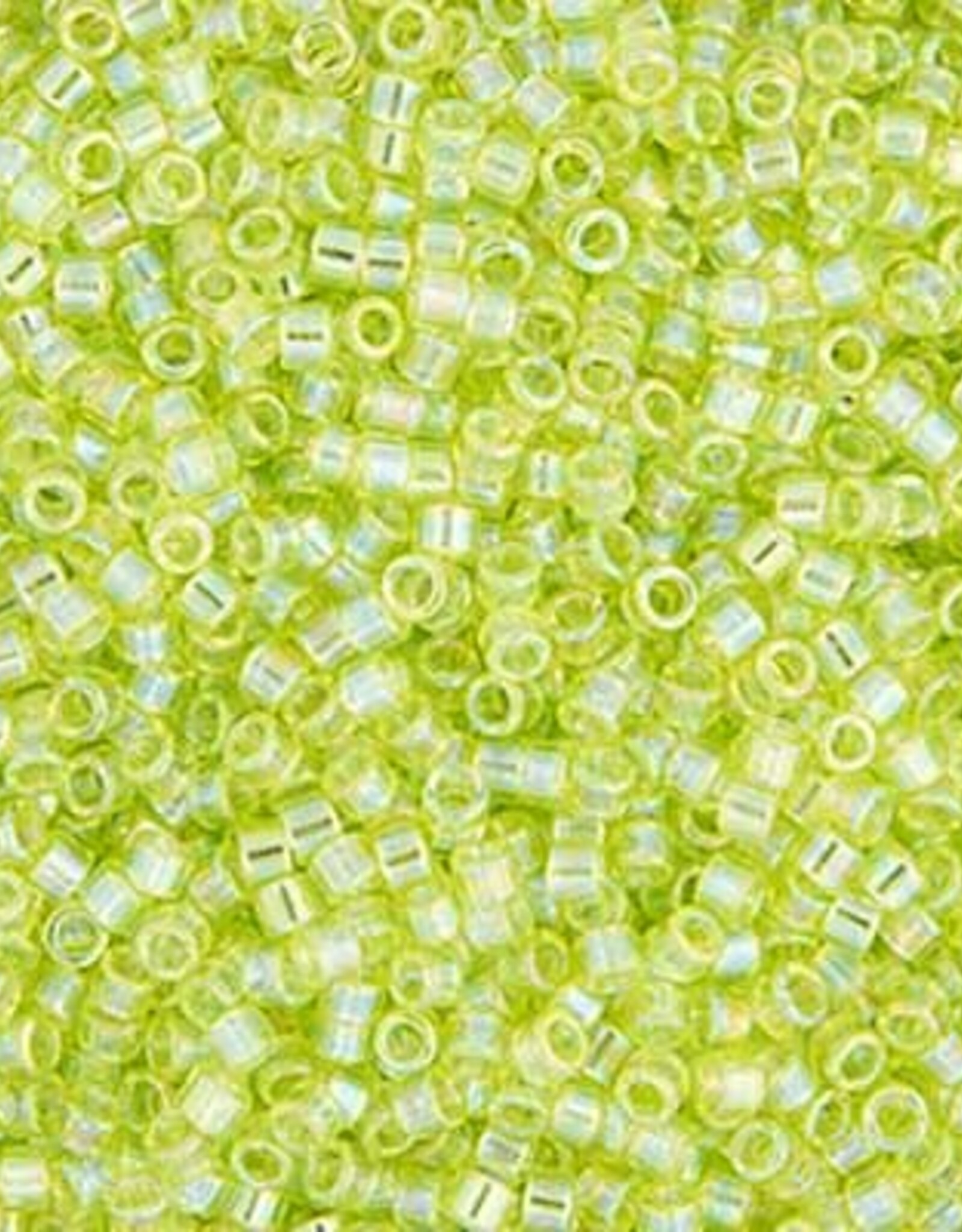 Miyuki Delica Seed Beads Delica Program 11/0 RD Chartreuse Transparent AB 0174V