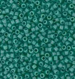 Miyuki Delica Seed Beads Delica Program 11/0 Rd Duracoat Opaque Dyed Leaf Green 2131V