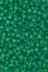 Miyuki Delica Seed Beads Delica Program 11/0 Rd Duracoat Opaque Dyed Emerald Green 2127V