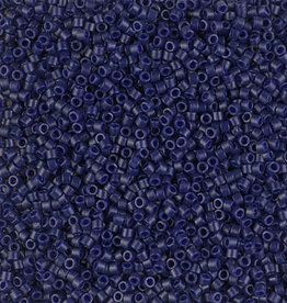 Delica 11/0 Rd Cobalt Blue Opaque Dyed Duracoat 2144V
