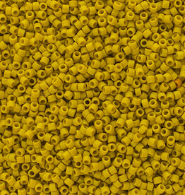 Miyuki Delica Sead Bead Program Delica 11/0 Frosted Glazed Yellow Lemon Matte 2283V