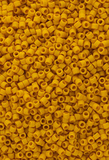 Miyuki Delica Seed Beads Delica 11/0 Frosted Glazed Yellow Canary Matte 2284V