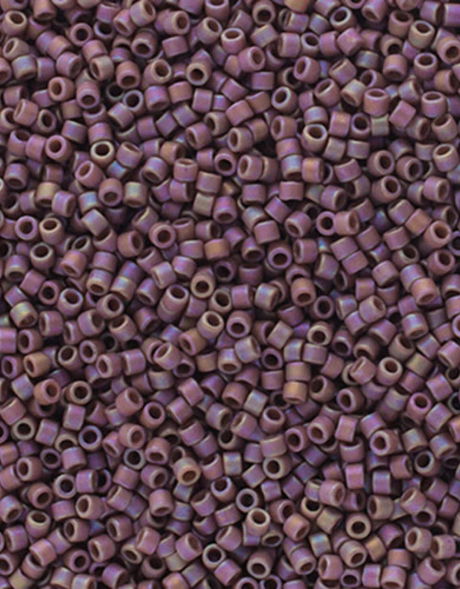 Miyuki Delica Seed Beads Delica 11/0 Frosted Glazed Rainbow Light Purple 2321V