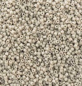 Miyuki Delica Seed Beads Delica 11/0 Duracoat Opaque Dyed Oyster Grey 2363V