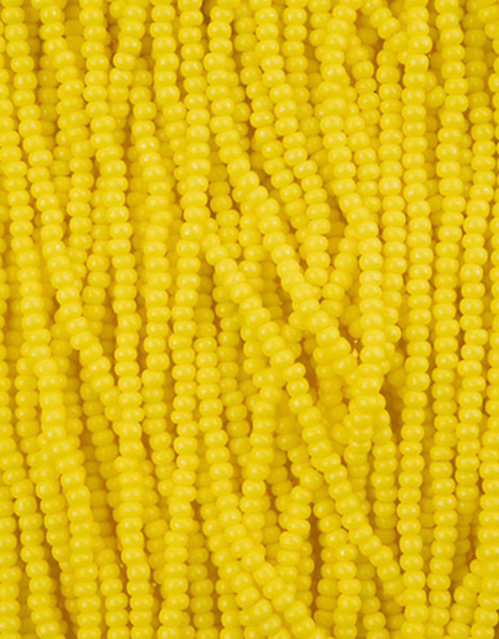 Preciosa Czech Seed Bead Seed Beads 10/0 Terra Intensive Yellow 3111S