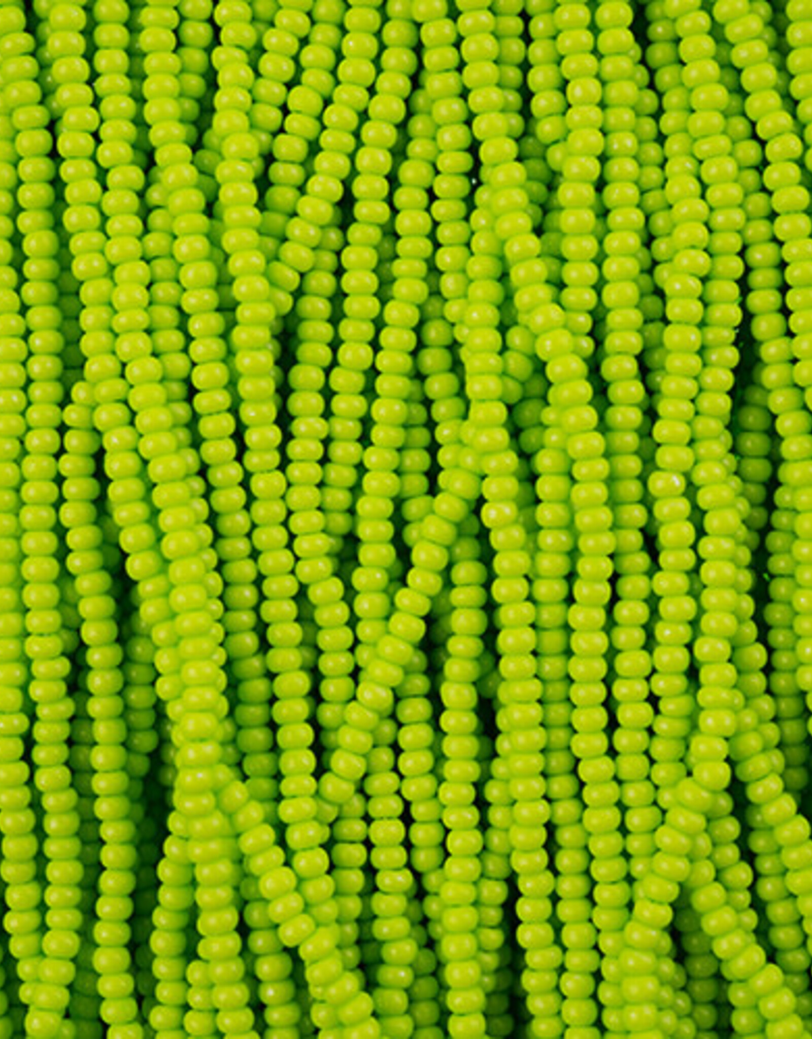 Preciosa Czech Seed Bead Seed Beads 10/0 Terra Intensive LT. Green 3118S