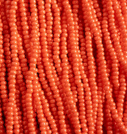 Preciosa Czech Seed Bead Seed Bead 10/0 Terra Intensive Orange 3112S