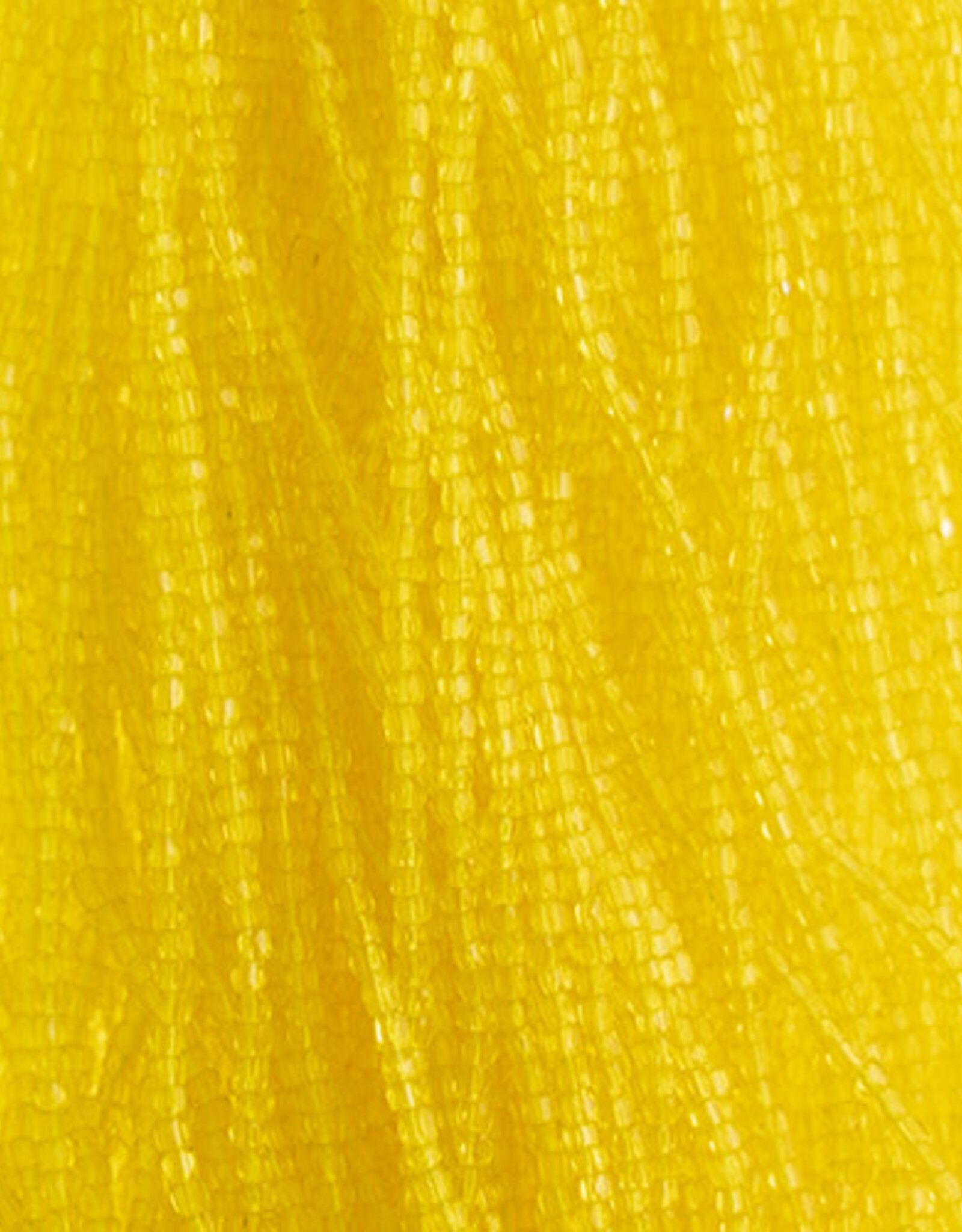 Preciosa Czech Seed Bead 3 Cut Beads 10/0 Transparent Yellow 1748