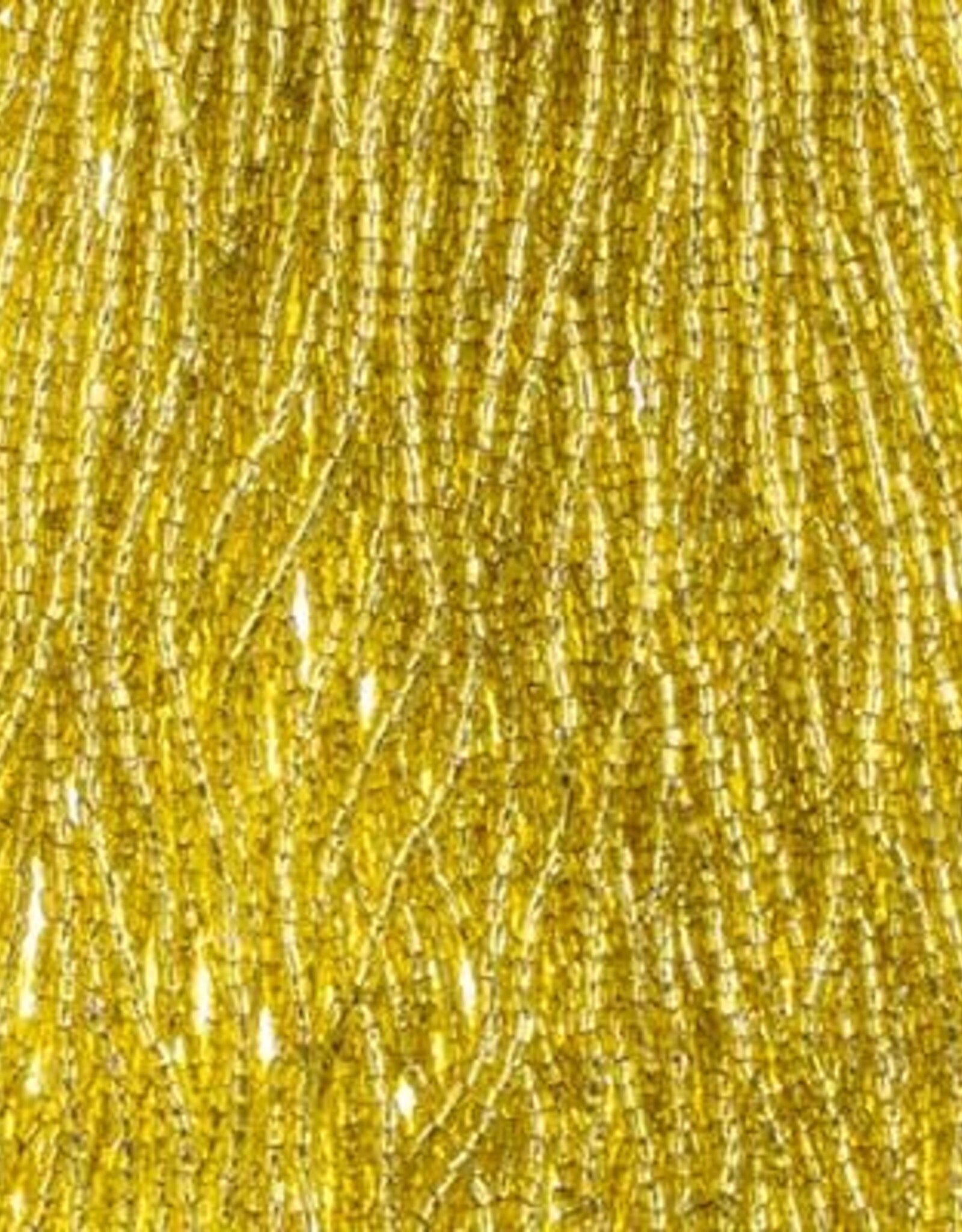Preciosa Czech Seed Bead 3-Cut Beads 10/0 S/L Yellow 1768