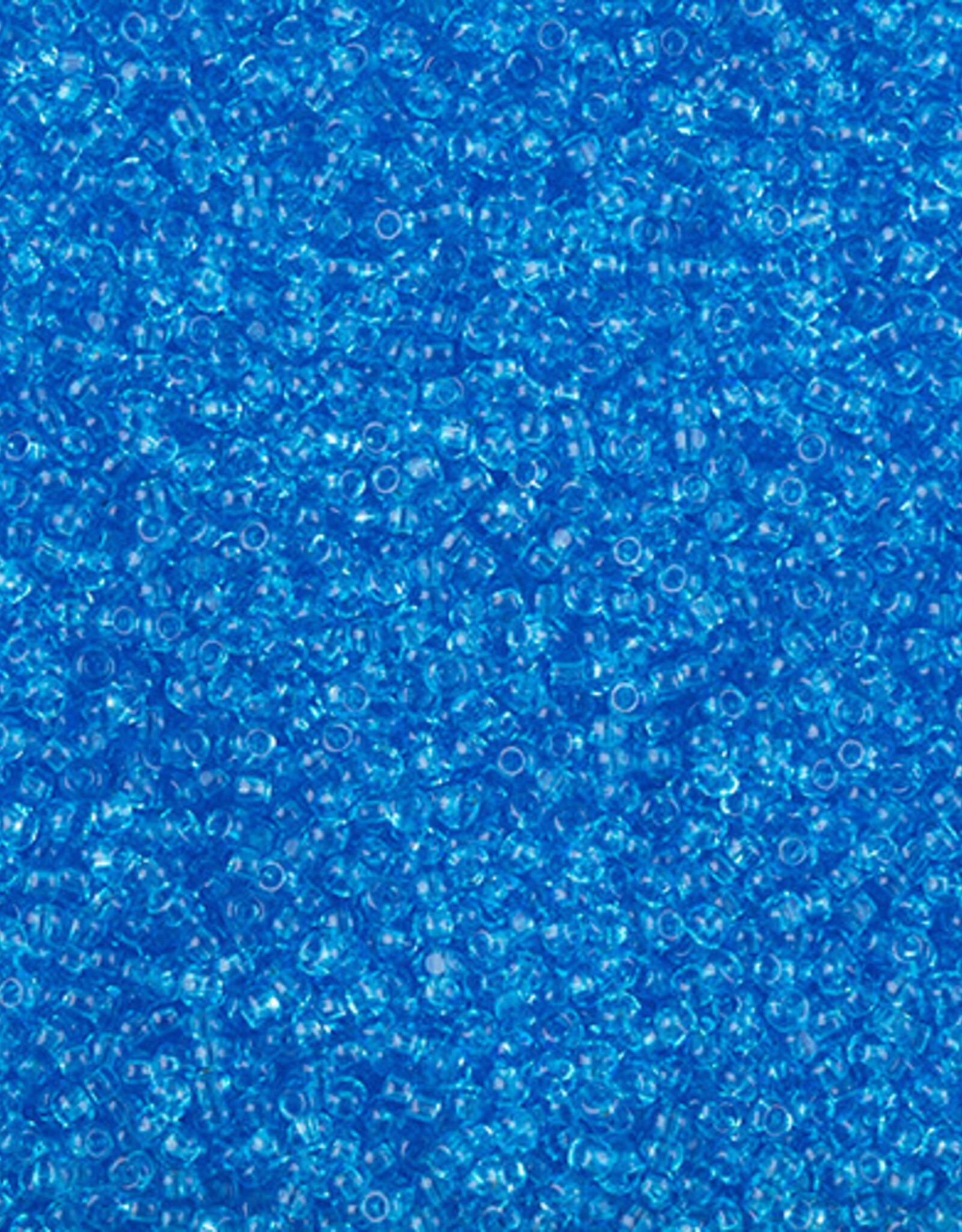 Seed Bead 11/0 Cut Transparent Light Blue 100 G bag Loose