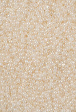 New Seed Bead 11/0 Cut Opaque Pearl White Iris 100 G bag Loose