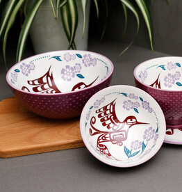Garfinkel Publications Inc. Porcelain Art Bowl M - Hummingbird
