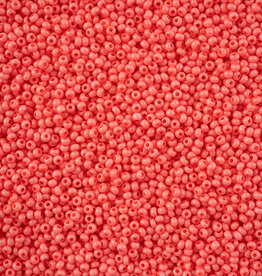 Seed Bead 11/0 Vial Pink Chalk Dyed Solgel apx23g