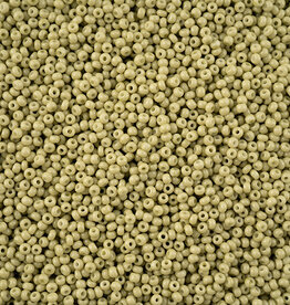 Seed Bead 11/0 Vial Avocado Chalk Dyed Solgel apx23g