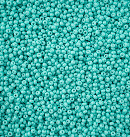Seed Bead 11/0 Vial Turquoise Chalk Dyed Solgel apx23