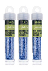Seed Bead 13/0 Cut 13g vial Opaque Pale Blue