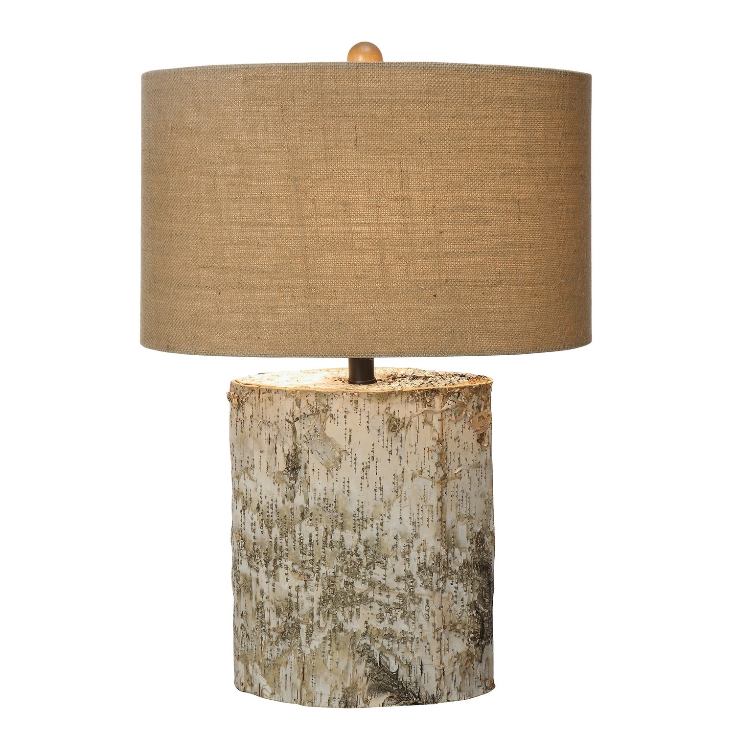 Birch Wood Table Lamp Railey Design