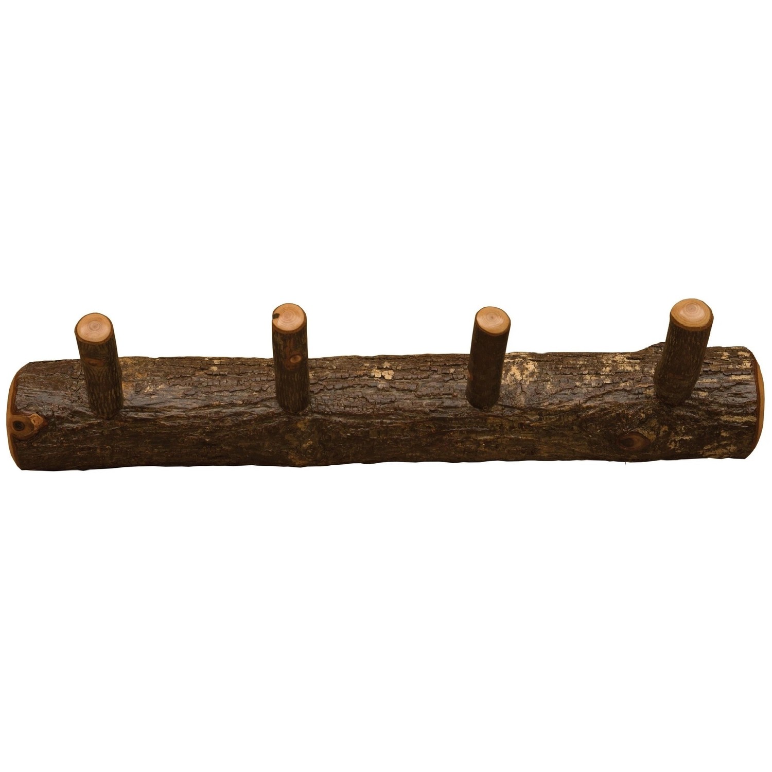 Hickory Log Wall Coat Rack 24 Railey Design
