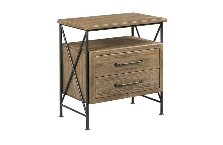 Modern Forge Crockett Nightstand Railey Design