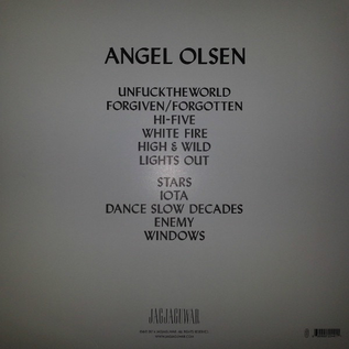 Angel Olsen ‎– Burn Your Fire For No Witness LP