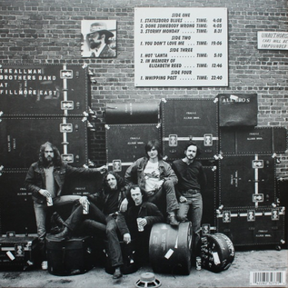 Allman Brothers Band – The Allman Brothers Band at Fillmore East LP