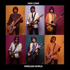 Nick Lowe – Wireless World LP transparent green with black swirl vinyl