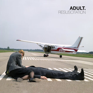 ADULT. – Resuscitation LP red and black vinyl