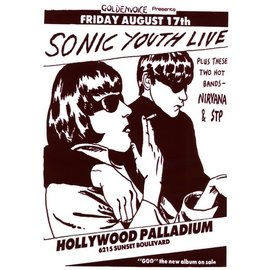 Poster Smugglers Sonic Youth - Live poster