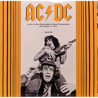 AC/DC – Live At Old Waldorf In San Francisco September 3rd, 1977 LP red vinyl