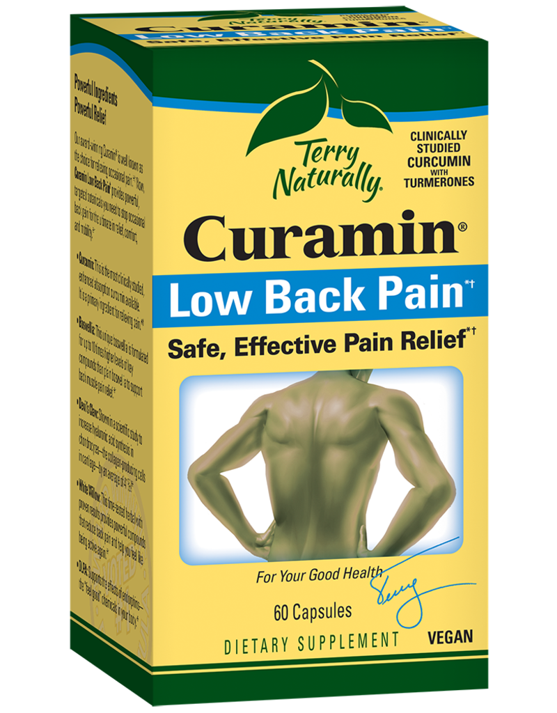 TERRY NATURALLY CURAMIN LOW BACK PAIN 60 CP -BO "MIKE LIKES"