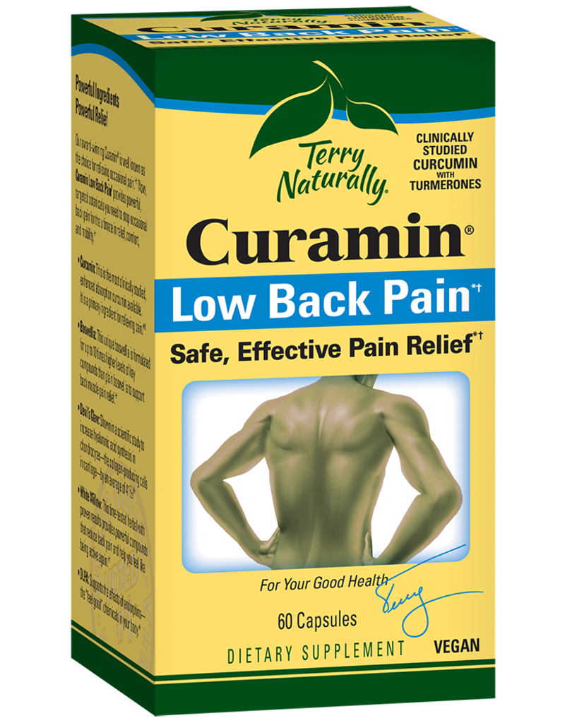 TERRY NATURALLY CURAMIN LOW BACK PAIN 60 CP "MIKE LIKES" (di) -BO ∎